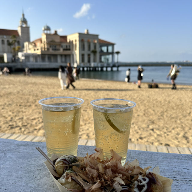 유럽풍 감성을 품은 모모치 해변🏖️