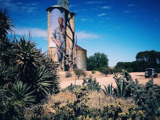 Patchewollock Silo Art