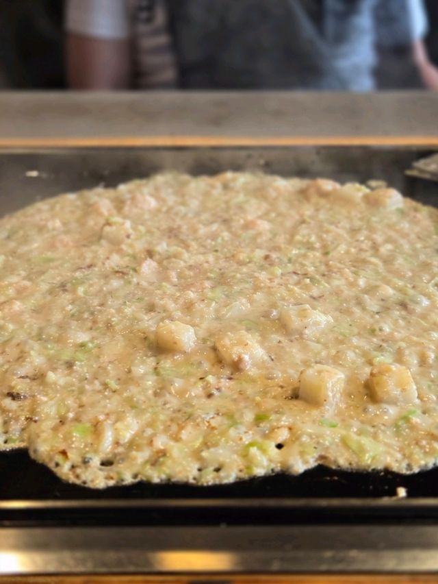 【丸の内】もんじゃお好み焼きランチ
