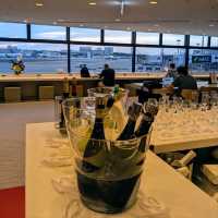 日本東京-成田機場第二航廈貴賓室調酒隨你喝：Aspire