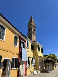 威尼斯最美麗小島💕Burano😬彩虹色小屋😗