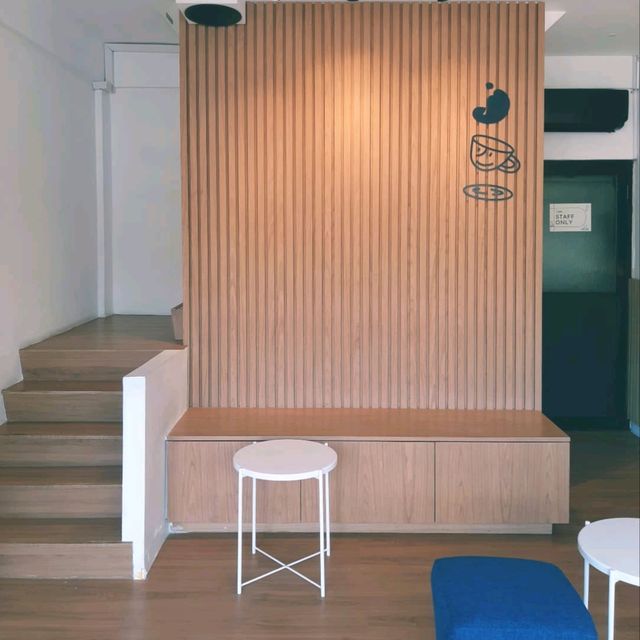 AFTER THE RENOVATION, THREE K COFFEE NOW SPORTS A SIMPLER YET CLEANER LOOK