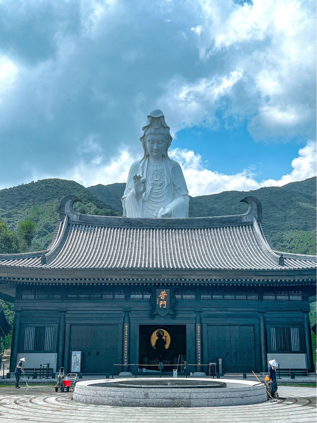 香港的佛教聖地，感受寧靜與莊嚴！
