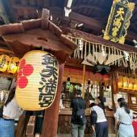 京都景點｜隱身商店街能增長學問智慧、金牛求財富—錦天滿宮