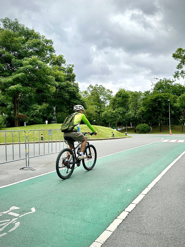 ชื่อ“สวนรถไฟ” แต่มีไว้สำหรับปั่นรถจักรยาน 🚴‍♀️