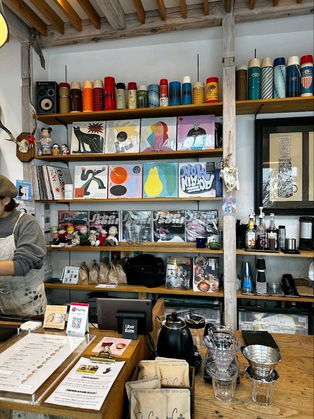 Chilled out cafe