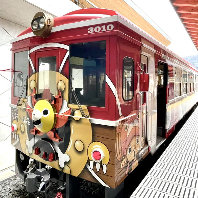 南阿蘇鐵道（千陽號）-海賊王為主題的「千陽號」列車