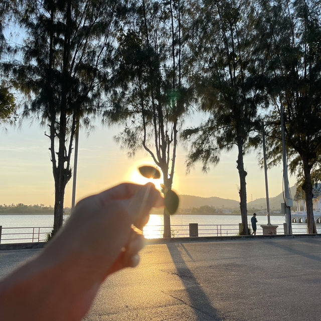 จุดชมพระอาทิตย์ตกดิน อ่างเก็บน้ำเขาเต่า หัวหิน