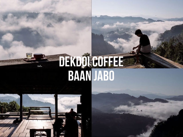 จิบกาแฟชมวิวภูเขาที่เด็กดอยคอฟฟี่บ้านจ่าโบ่
