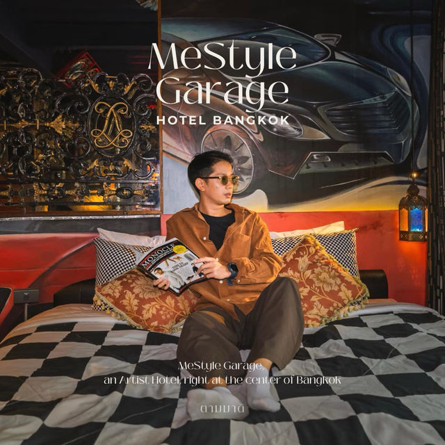 MeStyle Garage Hotel Bangkok 🛢️🪜
