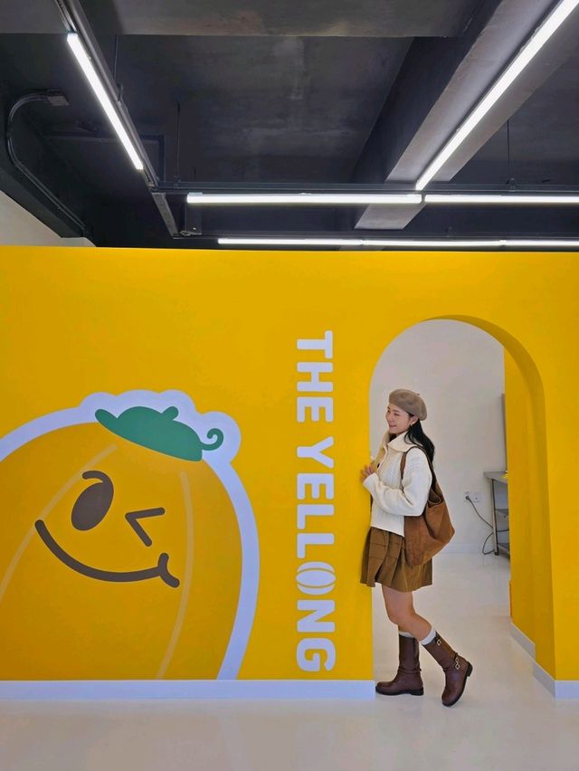 노랑천국 귀여운 포토스팟 가득한 성주카페💛