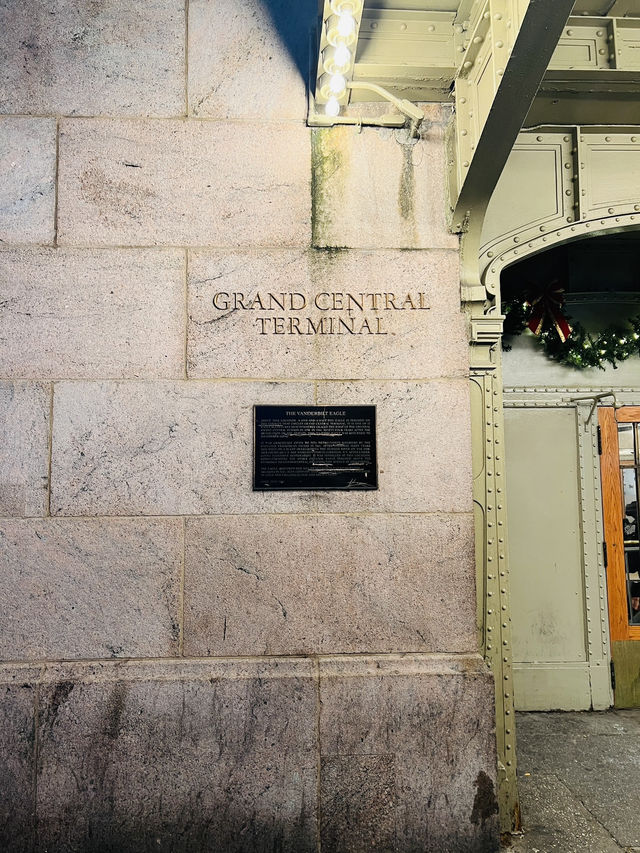 [紐約旅遊］Grand Central Terminal-紐約最美車站🏛️