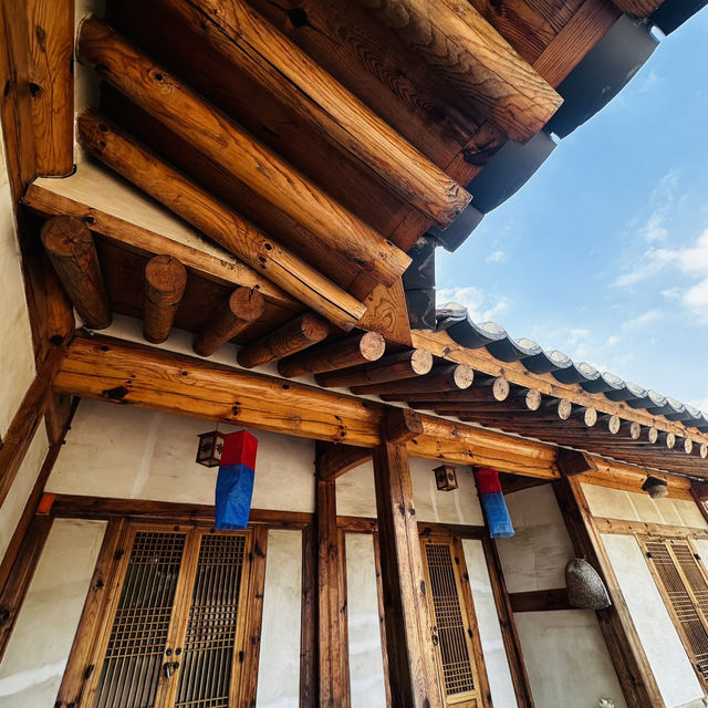 韓国富川にある小さな韓屋村。