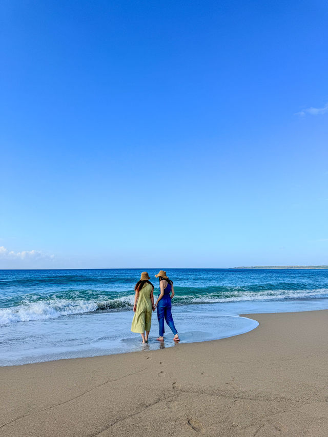墾丁海水浴場で朝散歩！静かなビーチで南国を満喫🌅✨