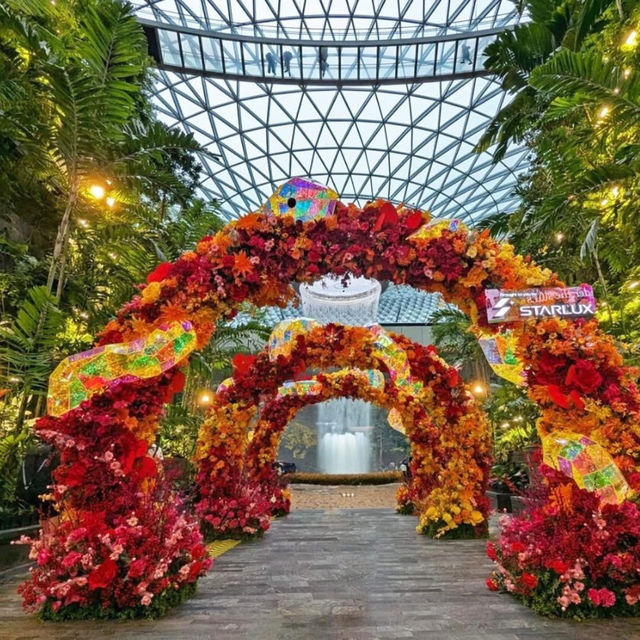 Jewel Changi Airport Development Decorations 