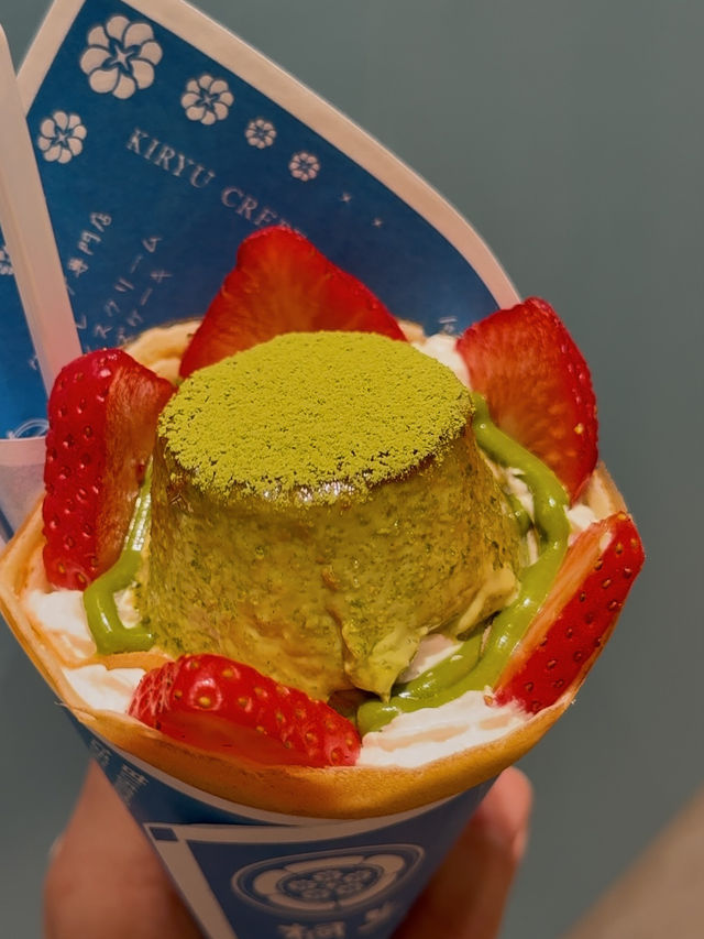 Soft Japanese Crepes at Taichung Yizhong Night Market