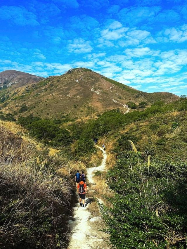 Hiking in Lantau Peak