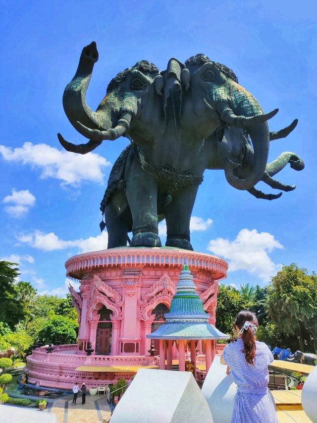 【バンコク】象がいっぱいのエラワンミュージアム🐘