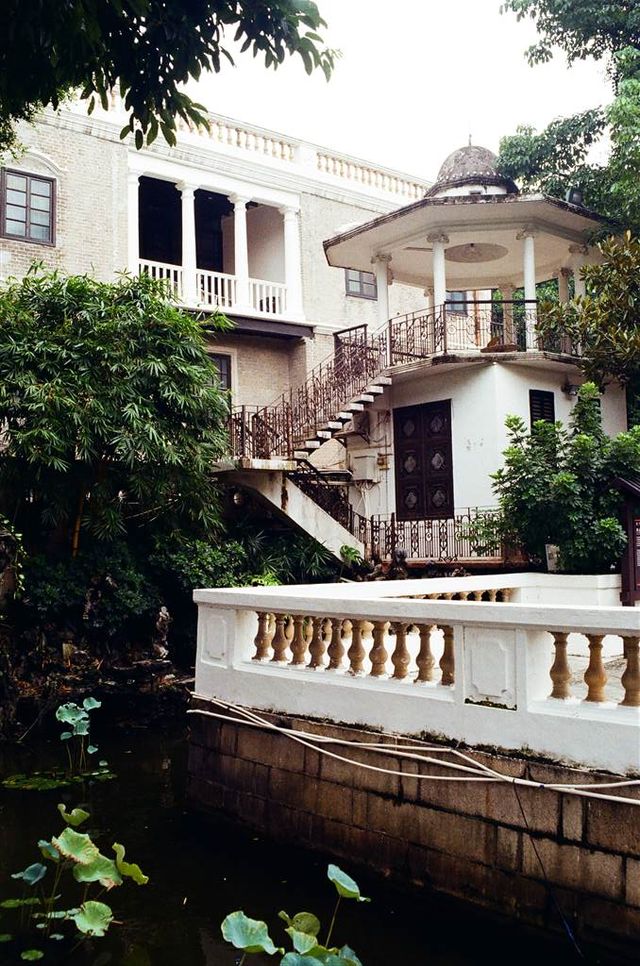 Three Buildings with Distinct Architecture at the Liwan Museum in Guangzhou 