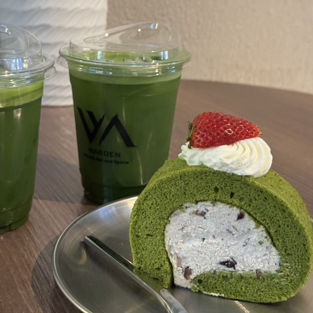 #คาเฟ่มัทฉะ ♡ Warden Matcha Bar & Space  🍵🍃 