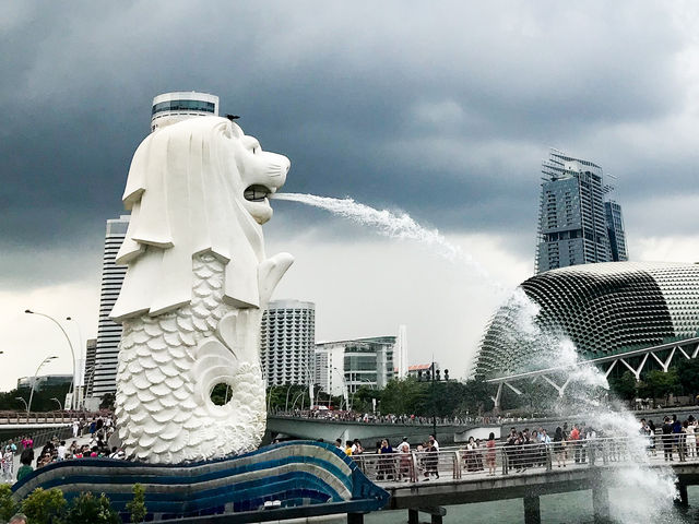 新加坡｜濱海灣 & 魚尾獅公園