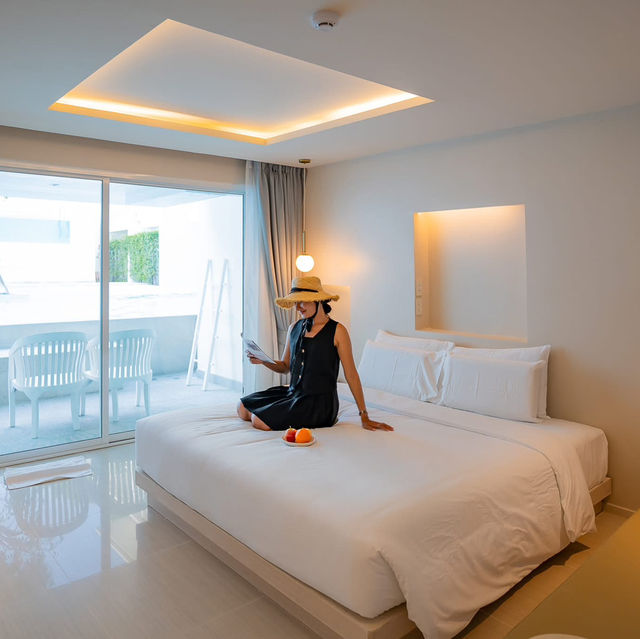 ที่พักพัทยา สไตล์มินิมอล