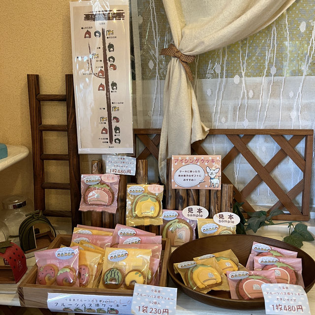 可愛すぎる！フルーツバス停クッキー🍎