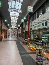 四日市的商店街，真實的日本風情