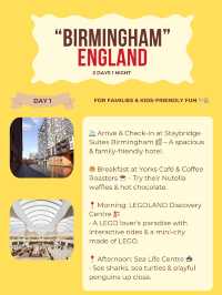 Birmingham itinerary 