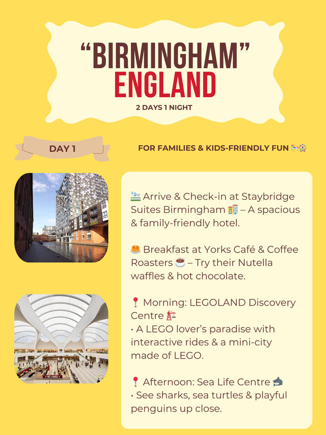 Birmingham itinerary 