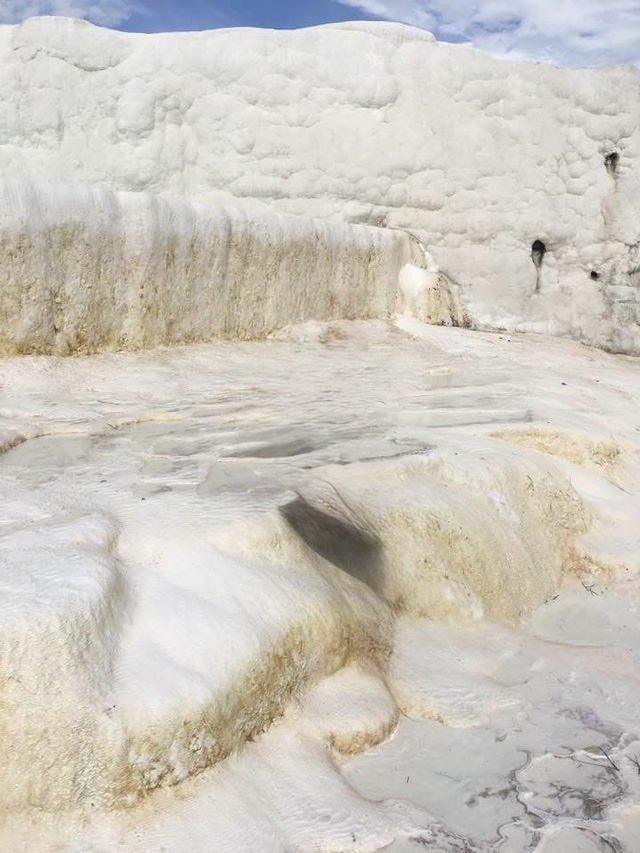 土耳其-棉堡（棉花堡），珍稀的雪白城堡～