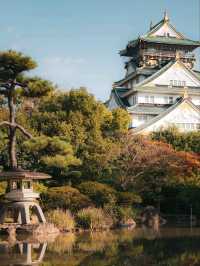 🏯 Royal Vibes Only! A Day at Osaka Castle 🌸