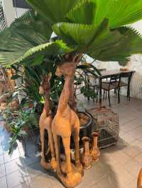 Sip & Chill Among Jungle Decor in JB