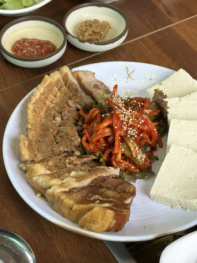 깨끗하고 쾌적한 가평의 자연풍경과 함께 🏞️맛보는 두부 건강식 맛집투어😋