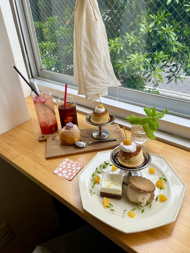 【福岡カフェ】季節のスイーツプレートが可愛すぎるよ
