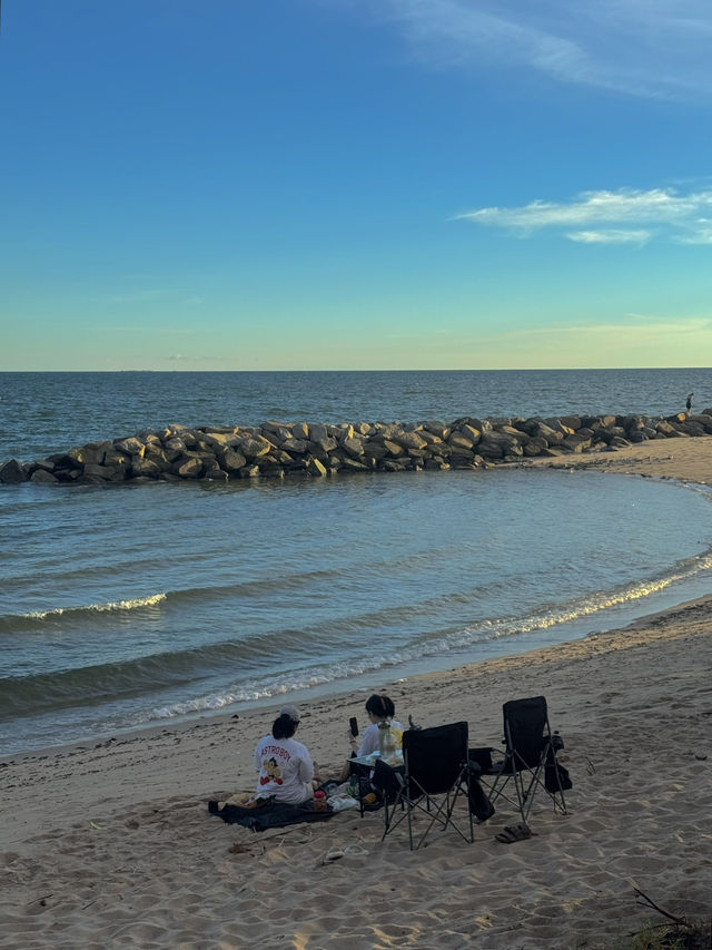 หาดแสงจันทร์ ไวบ์โคตรดี🤍🌊