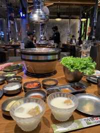 中国大連　お洒落な韓国焼肉屋さん