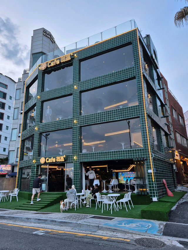 [부산 송정해수욕장 카페] 바다가 한 눈에 보이는 카페리프 송정해수욕장점