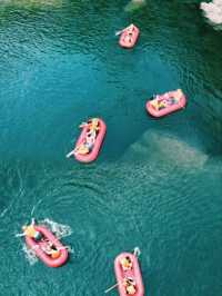 福建德化石龍溪漂流遊玩攻略，適合夏天玩
