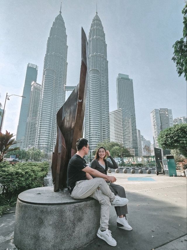 Hidden Twin Tower Photo Spots in KL – No Crowds, No Stress! ✨🌇