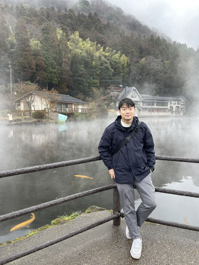 漫遊由布院金鱗湖：光影交織的夢幻奇蹟