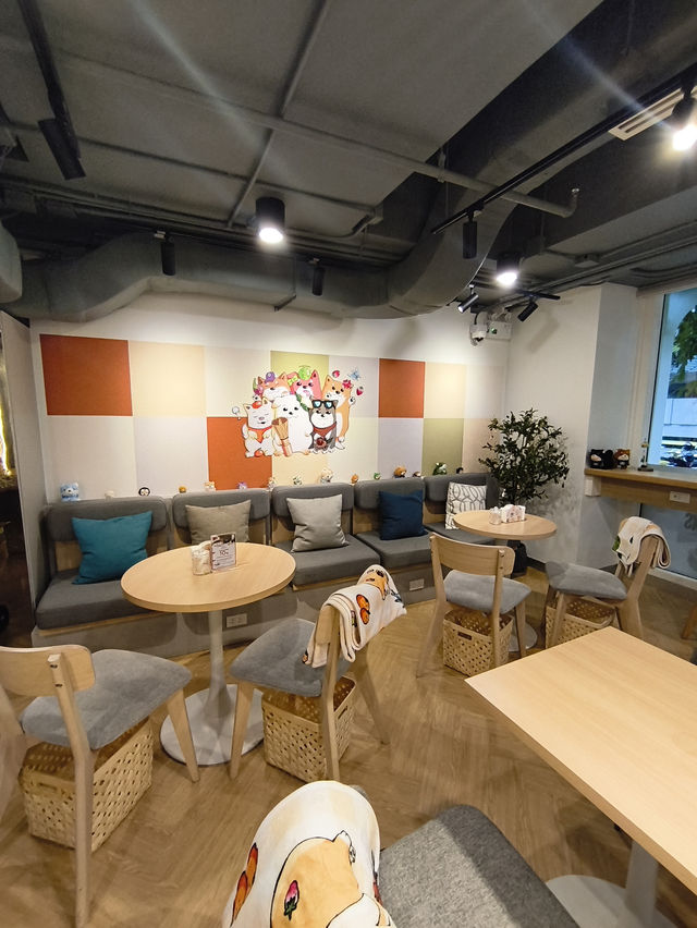 曼谷｜被店門口的狗狗吸引進去，卻意外發現一家日式甜點小宇宙，溫柔可愛到不想離開！