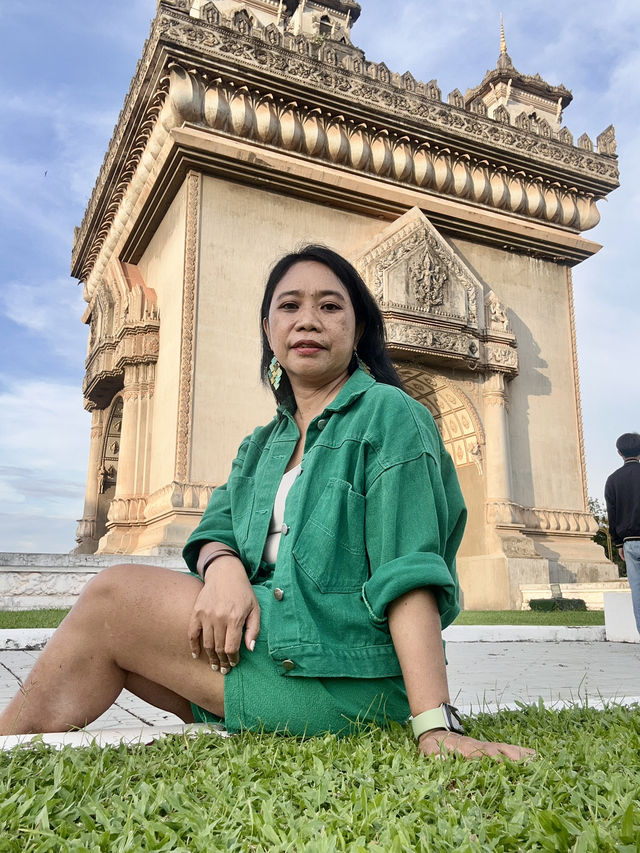Experience the heart of Laos at Patuxay 