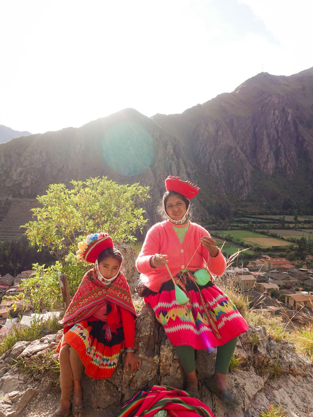 タイムスリップしたような体験ができるオリャンタイタンボ🇵🇪