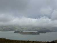 Stunning views of Lyttelton Harbour, the volcanic peaks and ridges of Banks Peninsula