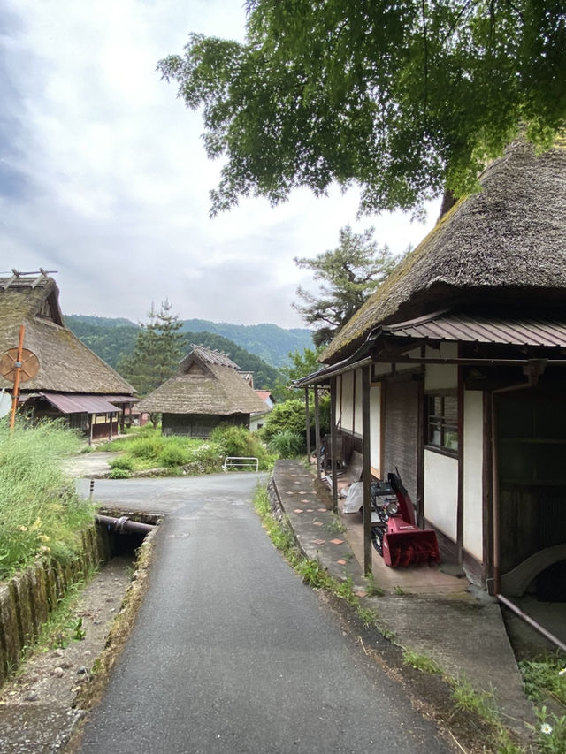 美山合掌村～很有特色的建築～牛奶餅乾必買