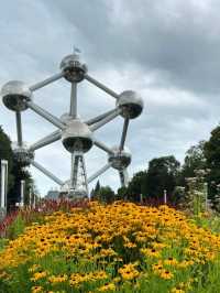 🌐✨ Europe budget Trip:Atomium Brussels – The Giant Icon of Belgium! 🇧🇪