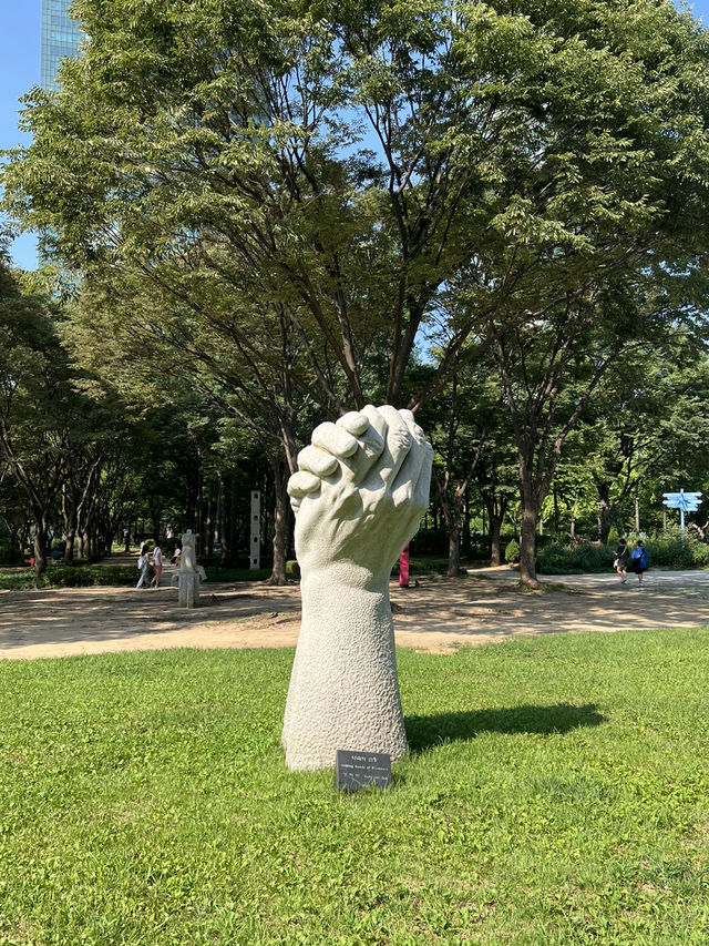 서울숲, 조각정원