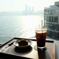 ☕ Having Moment คาเฟ่วิวทะเลอบอุ่นกลาง Gamji Beach