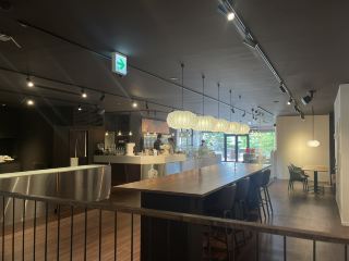 Is there such a great cafe in Shiretoko? PETER BEIER inside the Kitakobushi Hotel!